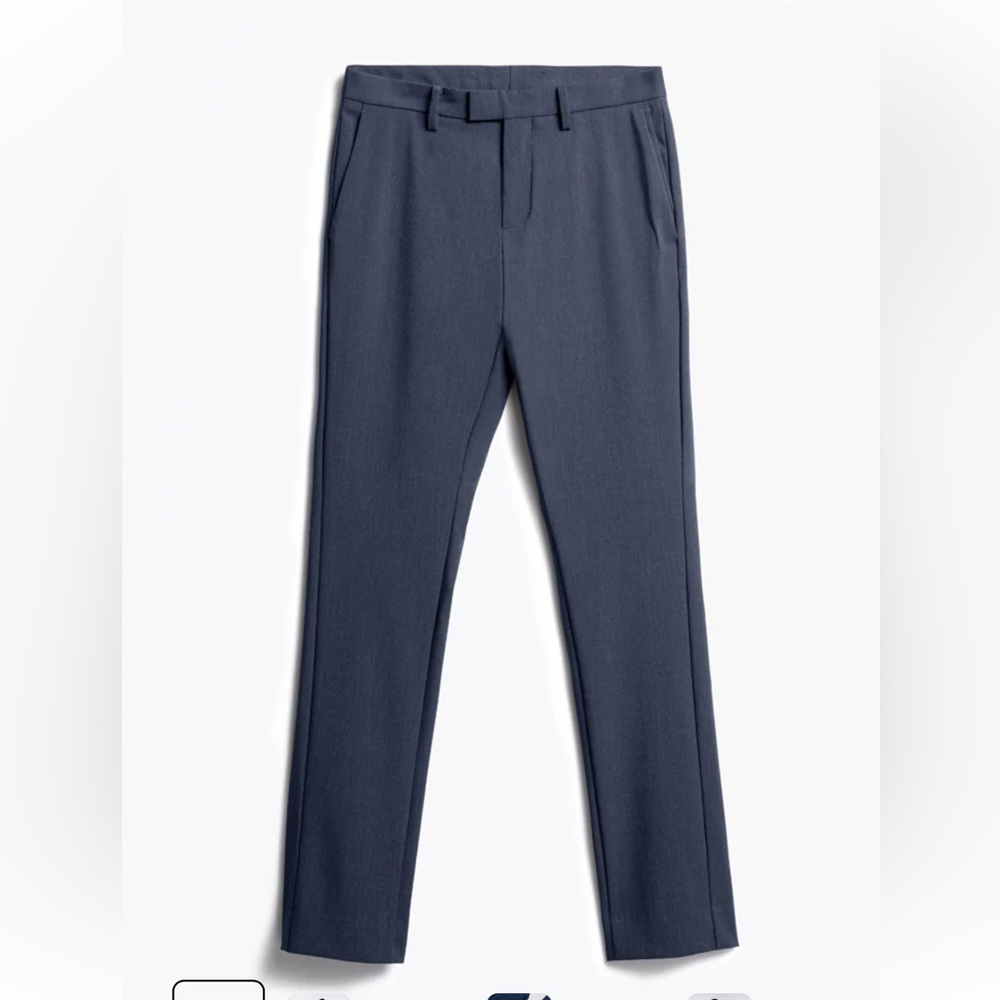 NWT Ministry of Supply Velocity Navy Dress Pants 32 slim